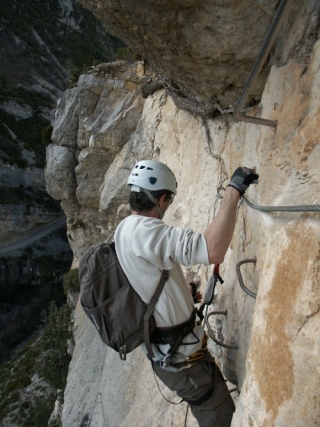  Klettersteig mit Acro Pole 